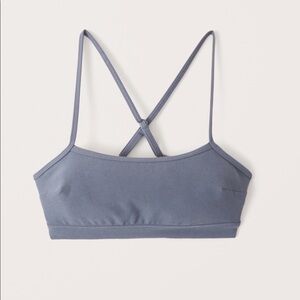 Abercrombie & Fitch Strappy Bralette in Dark Lavender Size XS